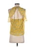 Mi ami Yellow Sleeveless Blouse Size XS - photo 2