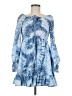 Unbranded Tie-dye Blue Casual Dress Size M (estimated) - photo 1