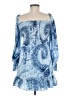 Unbranded Tie-dye Blue Casual Dress Size M (estimated) - photo 2
