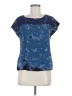 Assorted Brands Blue Short Sleeve Blouse Size M (estimated) - photo 1