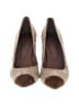 Queork Tweed Brown Tan Heels Size EU 39 - photo 2