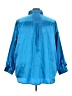 Roaman's Blue 3/4 Sleeve Button-Down Shirt Size 30 (3X) - photo 2