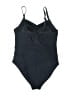 Catherine Malandrino Solid Black One Piece Swimsuit Size M - photo 2