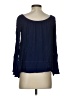 Abbeline 100% Cotton Blue Long Sleeve Blouse Size XS - photo 2