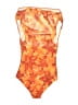 Unbranded Print Orange One Piece Swimsuit Size S - photo 2