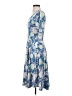 Lularoe Floral Blue Cocktail Dress Size S - photo 5