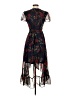 Lulus 100% Polyester Floral Blue Cocktail Dress Size XS - photo 2
