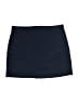 Balance Collection Solid Blue Casual Skirt Size M - photo 1