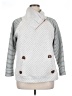 Maurices Polka Dots Gray Jacket Size XL - photo 1