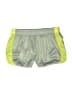 Just Be... 100% Polyester Color Block Green Athletic Shorts Size L - photo 1