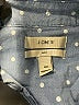 J.Crew 100% Cotton Polka Dots Blue Long Sleeve Button-Down Shirt Size 00 - photo 7