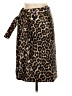 J.Crew 100% Polyester Animal Print Brown Casual Skirt Size 0 - photo 1