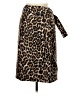 J.Crew 100% Polyester Animal Print Brown Casual Skirt Size 0 - photo 2