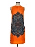 Zara Basic Paisley Orange Casual Dress Size XS - photo 1