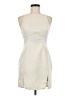 ASOS Design 100% Polyester Solid Ivory Cocktail Dress Size 6 - photo 1