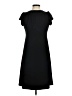 Apt. 9 Solid Black Casual Dress Size M - photo 2