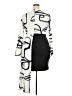 Unbranded Graphic White Casual Dress Size XXL - photo 2