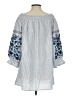 Goodnight Macaroon Blue 3/4 Sleeve Blouse Size S - photo 2