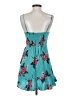 Express 100% Rayon Tropical Teal Cocktail Dress Size XS - photo 2
