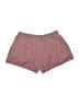 Girlfriend Collective Chevron-herringbone Burgundy Shorts Size M - photo 2