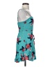 Express 100% Rayon Tropical Teal Cocktail Dress Size XS - photo 4