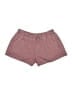 Girlfriend Collective Chevron-herringbone Burgundy Shorts Size M - photo 1