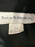 Norton McNaughton Solid Black Formal Skirt Size 16 - photo 4