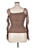 Shein Curve Brown 3/4 Sleeve Top Size 12 Plus (0) - photo 2