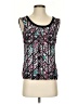 Candie's 100% Polyester Black Sleeveless Blouse Size S - photo 1
