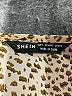 Shein 100% Polyester Animal Print Tan Casual Dress Size L - photo 7