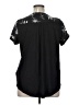 Apt. 9 100% Polyester Black Short Sleeve Blouse Size XL - photo 2