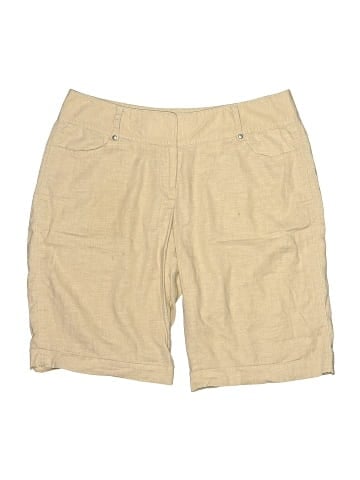 Tahari Khaki Shorts (view 1)