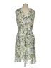 Max Studio Floral Green Casual Dress Size S - photo 1