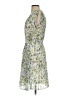 Max Studio Floral Green Casual Dress Size S - photo 5