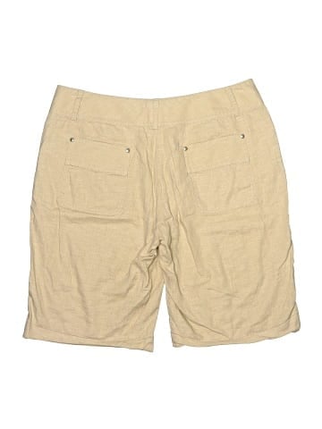 Tahari Khaki Shorts (view 2)