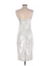 Theory Metallic White Silver Cocktail Dress Size 0 - photo 2