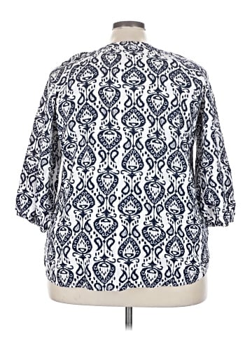 Fred David 3/4 Sleeve Blouse (view 2)