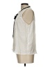 E&M Collection Ivory Sleeveless Blouse Size L - photo 5