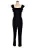 Cupcakes & Cashmere 100% Polyester Solid Black Jumpsuit Size 10 - photo 1