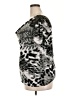 Nue Options Animal Print Silver Short Sleeve Top Size 2X - photo 5