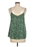 Naked Zebra 100% Polyester Green Tank Top Size M - photo 2