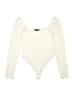 Forever 21 Ivory Bodysuit Size XL - photo 1