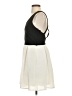 Express Solid Ivory Cocktail Dress Size 4 - photo 5