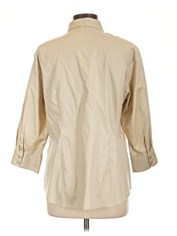 Coldwater Creek 3/4 Sleeve Button-Down Shirt (view 2)
