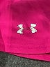 Under Armour 100% Polyester Pink Athletic Shorts Size M - photo 3