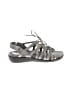 Soft Style Gray Silver Sandals Size 6 1/2 - photo 1