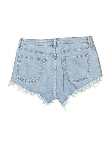 Topshop Denim Shorts (view 2)