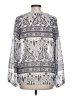 Alya 100% Polyester Gray 3/4 Sleeve Blouse Size L - photo 2