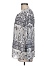 Alya 100% Polyester Gray 3/4 Sleeve Blouse Size L - photo 5