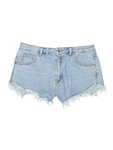 Topshop Denim Shorts (view 1)